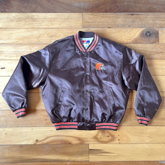 Cleveland Browns football jacket vintage